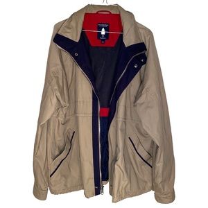 Roundtree & Yorke tan outdoors light jacket L